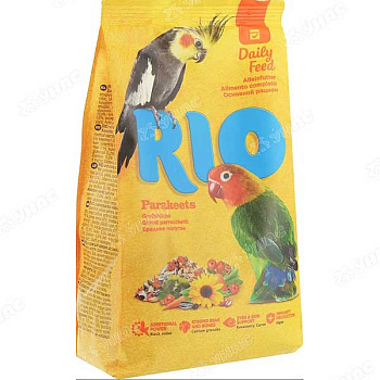 РИО 500г Корм для средних попугаев ОСНОВНОЙ РАЦИОН х10