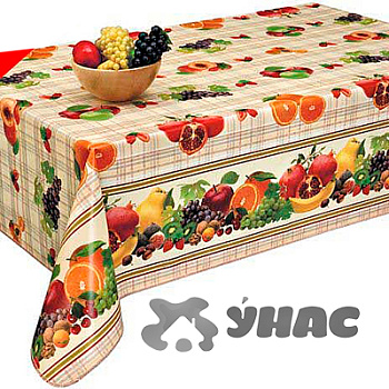 Клеенка 140*20 ДЕКОРАМА 162А (фрукты) ТУРЦИЯ
