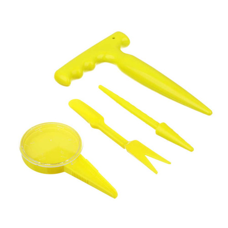 Набор инструментов д/посадки 4пр.(сеялка-1шт, землекоп-2шт, культиватор-1шт) 181-005