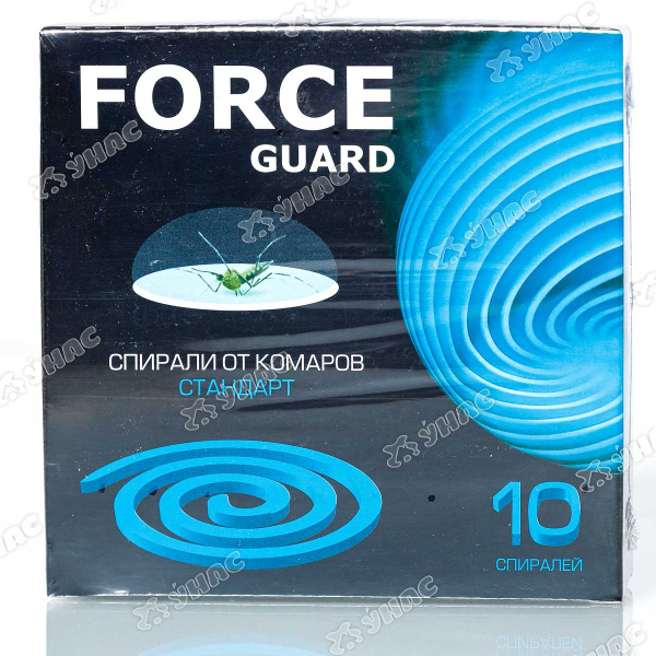 Антикомариные спирали FORCE синие Стандарт
