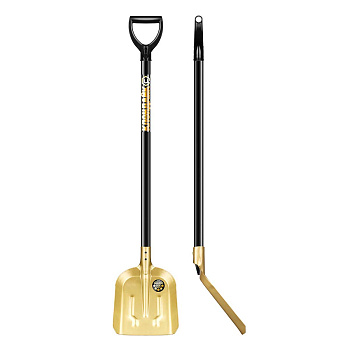 Лопата совковая КЛОНДАЙК золотая FINLAND 2219-Ч
