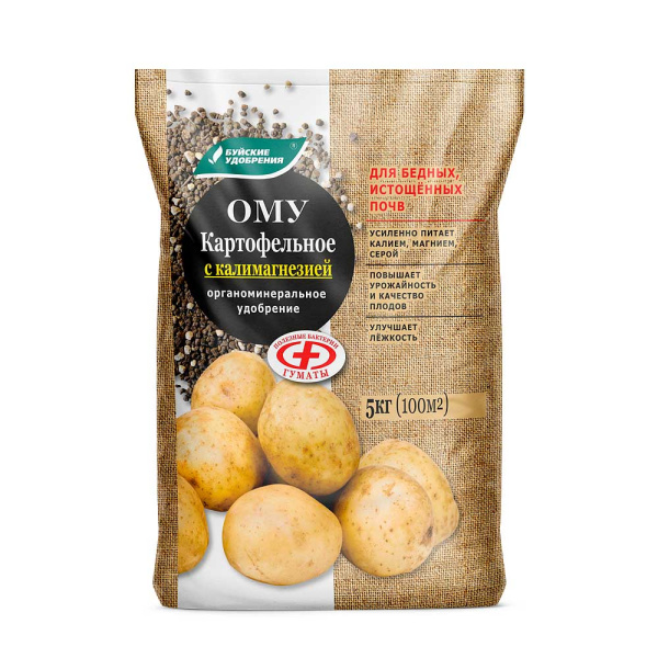 Удобрение-ОМУ Картофельное с калимагнезией 5кг БХЗ х3 