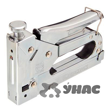 Степлер ЕРМАК мебельный регулир. (4-14мм)х11,3мм   648-016 х24/20