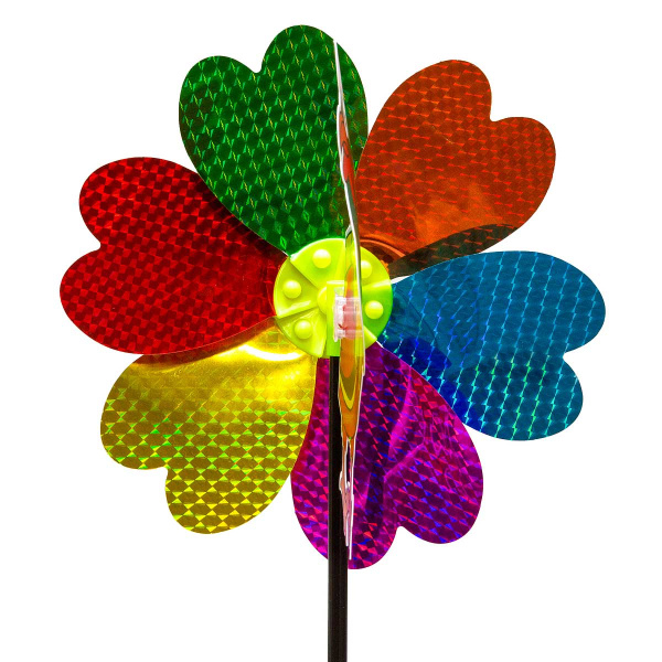 Ветряк D-22см Петушок цветные лепестки NA2671