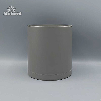 Горшок 0,50 л серый 103/10-3 х24 