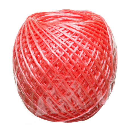 Шпагат полипропиленовый красный 100м 1000текс х50