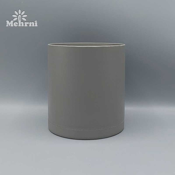 Горшок 0,50 л серый 103/10-3 х24 