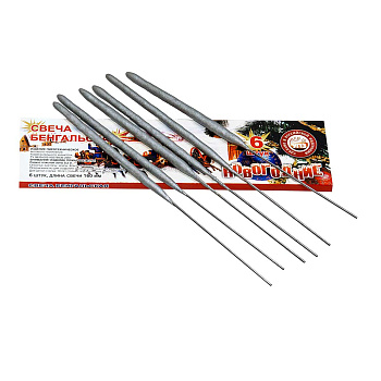 Бенгальские огни 160 мм (6шт) новогодние УПЗ (280)