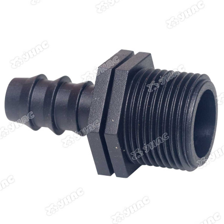 Соединитель (SH0009) 1/2-внеш.резьба 1  (Цена за 10шт)