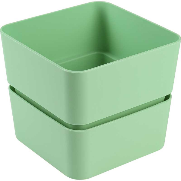 Кашпо Фиори 0,45л Мята КШ-0519 х24 