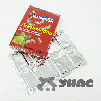 Антимоль Домовой пластины 8 шт Цитрус