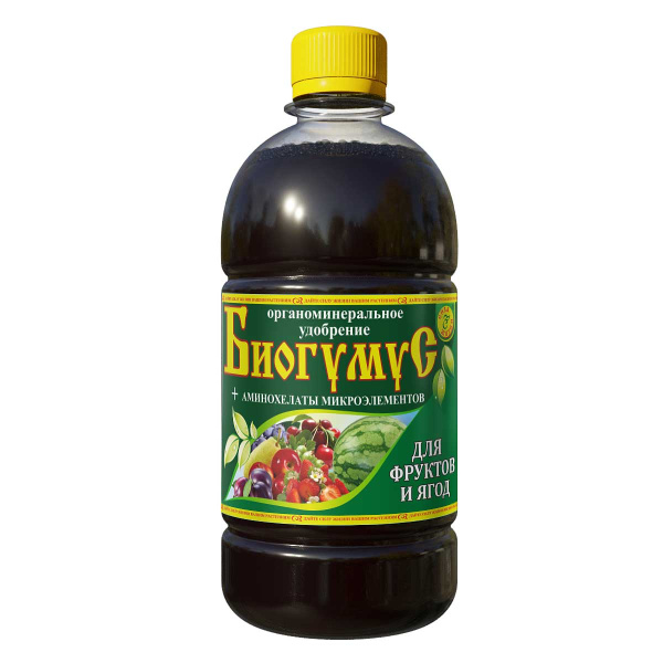 Биогумус для фруктов и ягод, 0,5 л. Сила Жизни 