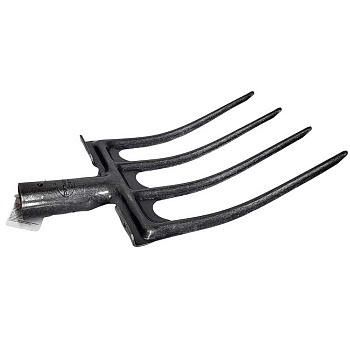 Вилы копальные  4-х рогие рельсовая сталь 011240 без черенка