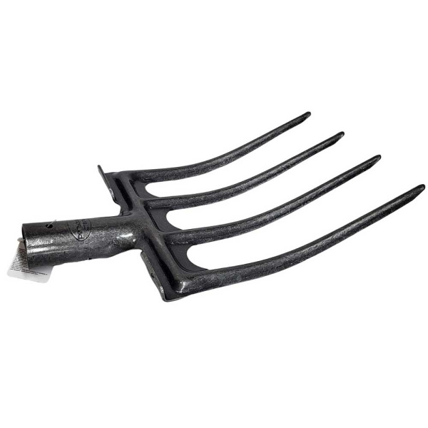 Вилы копальные  4-х рогие рельсовая сталь 011240 без черенка