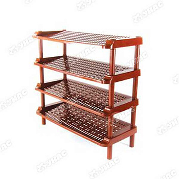 Этажерка для обуви 4 секции "Мультипласт"