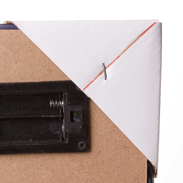 Картина новогодняя HD-12 30*40*1,6см со светодиодами Вечерний пейзаж (12)