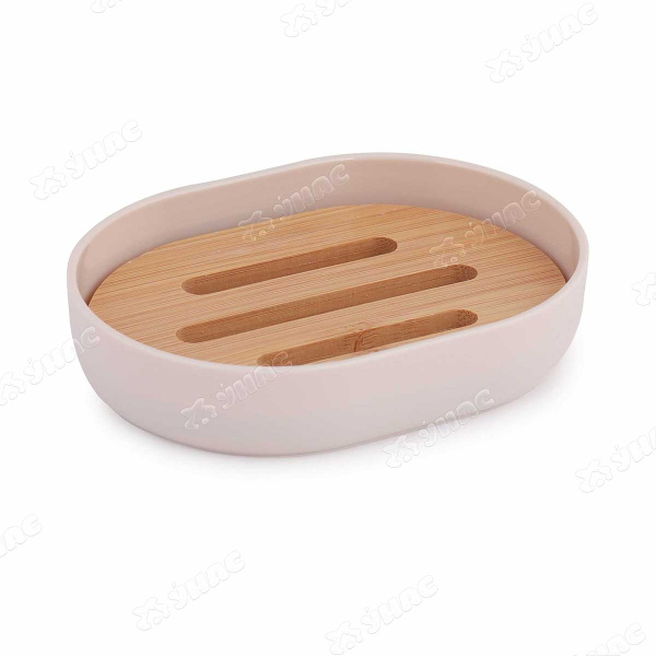 Мыльница БАМБУК БЕЖ БШ8062 (32) 