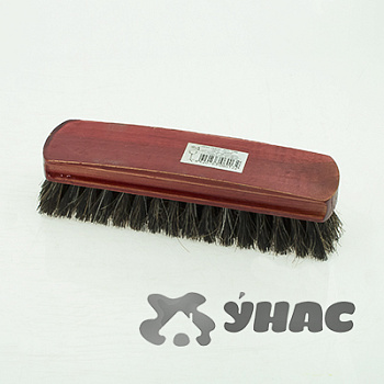 Щетка С18-52 ДЛЯ ОБУВИ 18,3*4,6см конский волос, темн.   х50