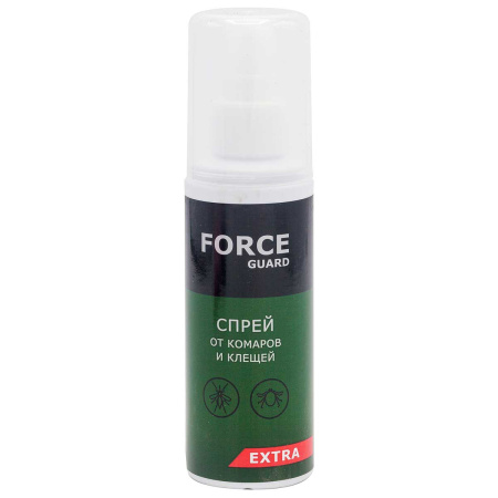 Лосьон-спрей от комаров, клещей Экстра 100мл FORCE  х50