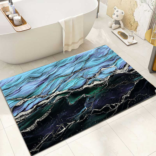 Коврик 50*80см GRAILY VELVET GR-5080V-15 полиэстер 