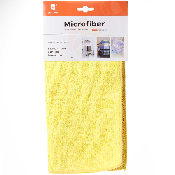 Салфетка-микрофибра NA1428 30*30см 2сл.(фольгированная сетка)(400)