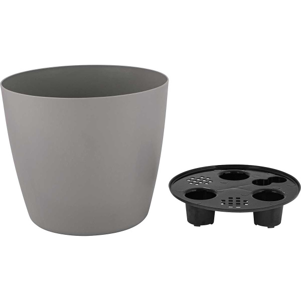 Горшок ВИЕННА D160мм 2л кругл со вст франц платан 