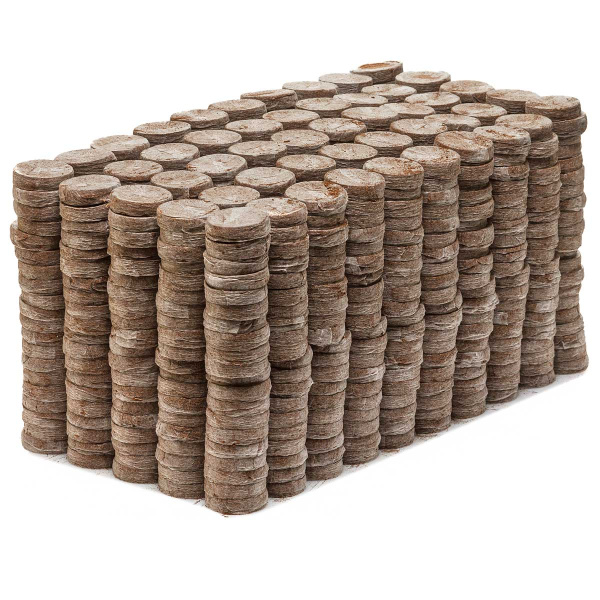 Торфоперегнойные таблетки Джифи-7 (39мм) ЦЕНА за КОРОБКУ 1000шт 