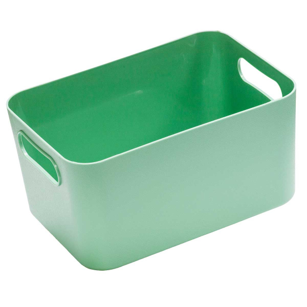 Корзинка для хранения 23*15,5*12 зеленая