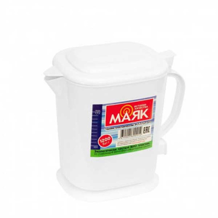 Электрочайник ЭЧ 1,7/1,2-220 "Маяк" 1,7л/1,2кВт (цвет БЕЛЫЙ) х10