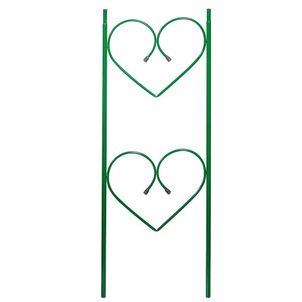 Арка садовая разборная №3 Сердца малые 2,52м*1,2м*0,34м САДОВИТА