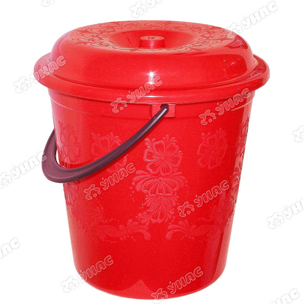 Ведро 8л с крышкой МилихПластик(20)