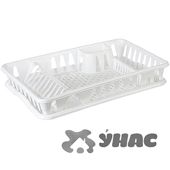 Сушилка для посуды БОЛЬШАЯ белый М1169 (14)