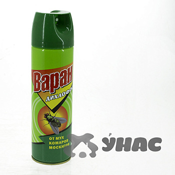 Дихлофос СИБИАР Варан 440мл (унив.от мух) 3241-21 (03.04.041.21)(03.04.141.21)(03.04.241.21)  х12