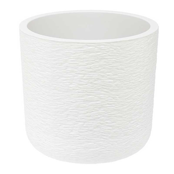 Кашпо СЛАНЕЦ  D380мм 24л с встав Бел М3201 