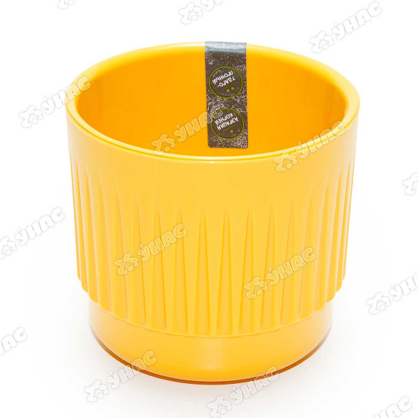 Горшок "Бета" 1,4л Медов с вкл Б13-34 Ливингрин (15) 