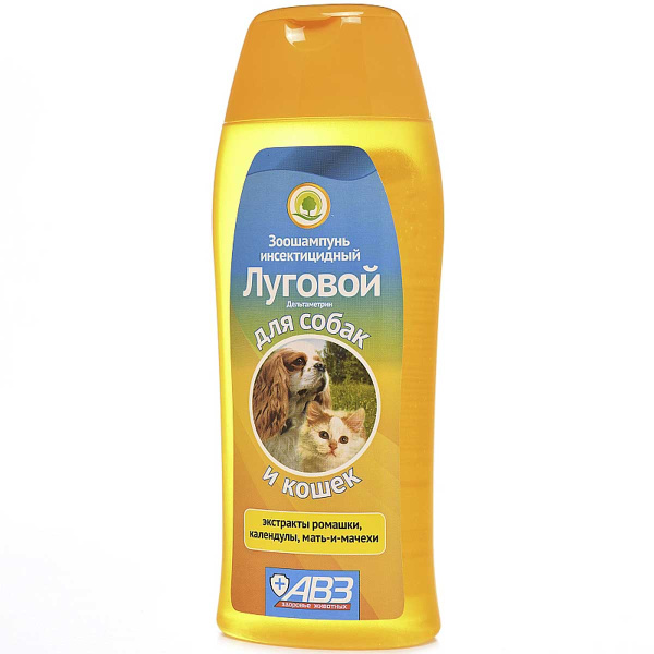 Луговой шампунь для кошек и собак 270мл АВ821 x25