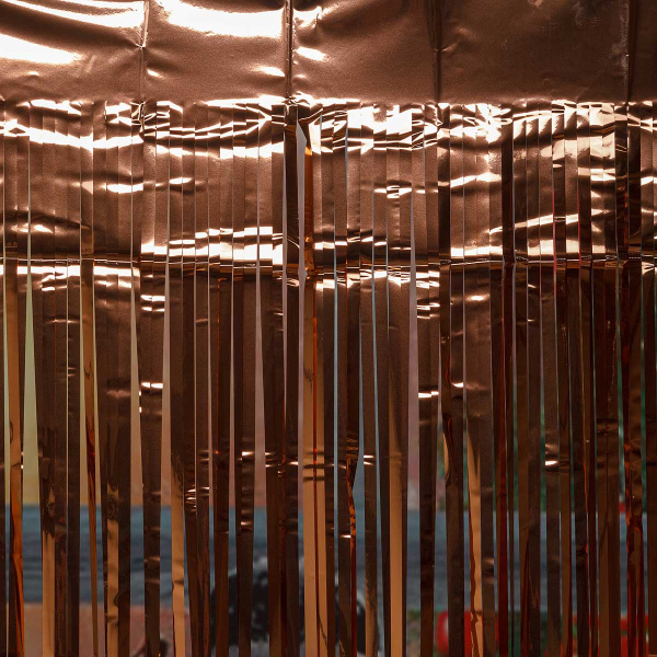 Занавес 9222-20-4 из дождя 1*1,9м Бронза(600)