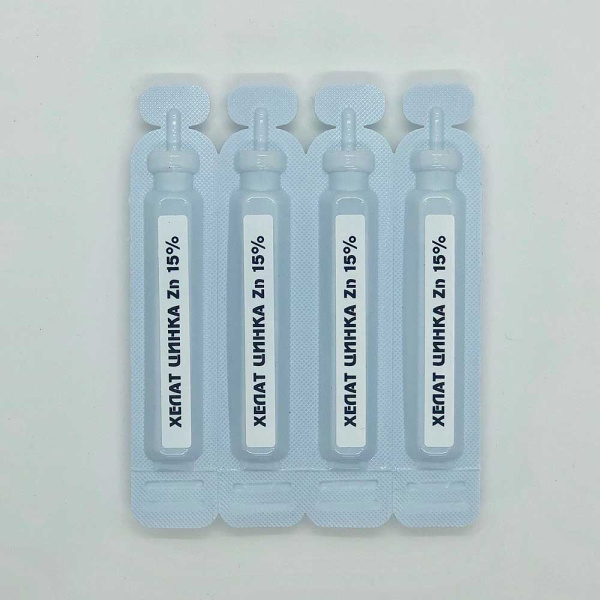 Хелат цинка (ампулы 4*10 мл) х6 