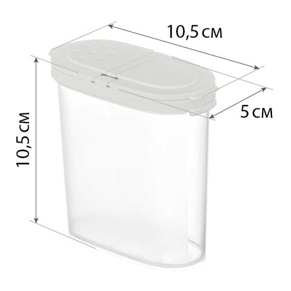 Емкость для специй 270мл Латте М1246 х24