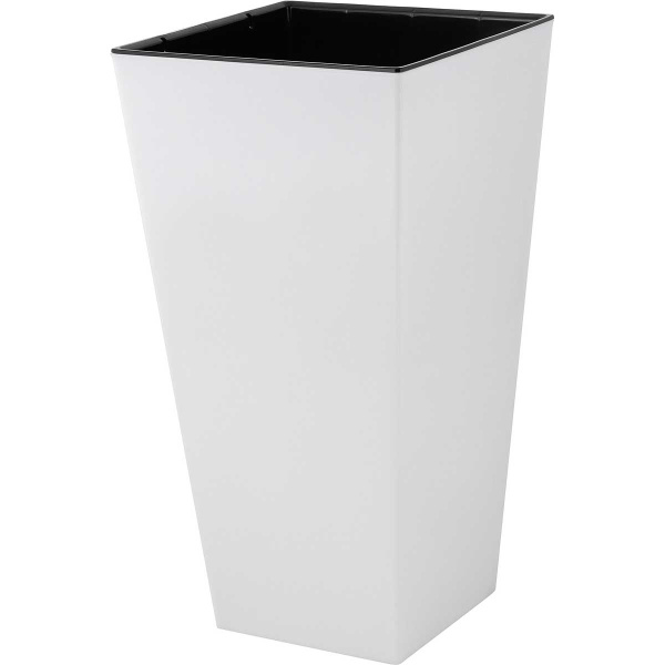 Горшок КУБ 19,4л 250х250х470мм Белоснежный жасмин х8 