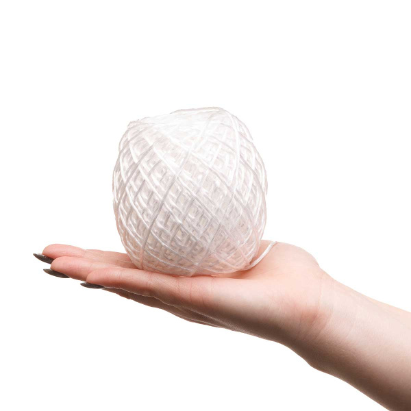 Шпагат полипропиленовый белый 100м 1000 текс САДОВИТА (60/1440)