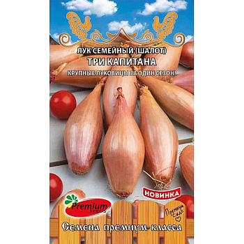 Семена Лук семейный Три  Капитана Премиум Сидс