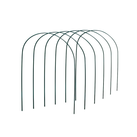 Дуга парниковая NEW , комплект из 6-ти штук, материал стальная трубка в ПВХ оболочке, длина 3м, ширина 1м, высота 1,2м САДОВИТА х 150