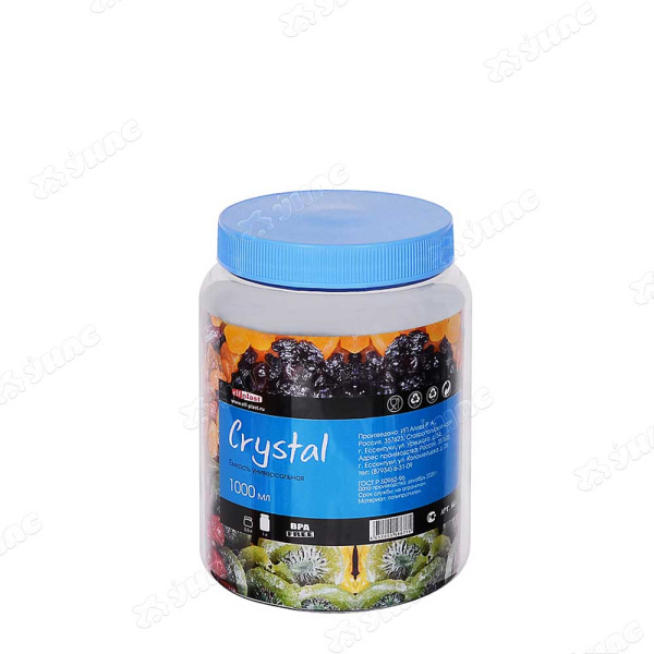 Емкость универсальная "Crystal" 1л Эльфпласт 564