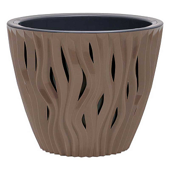 Кашпо Вдохновение  2,25л Мокачино КШ-9671 ВМС х16 