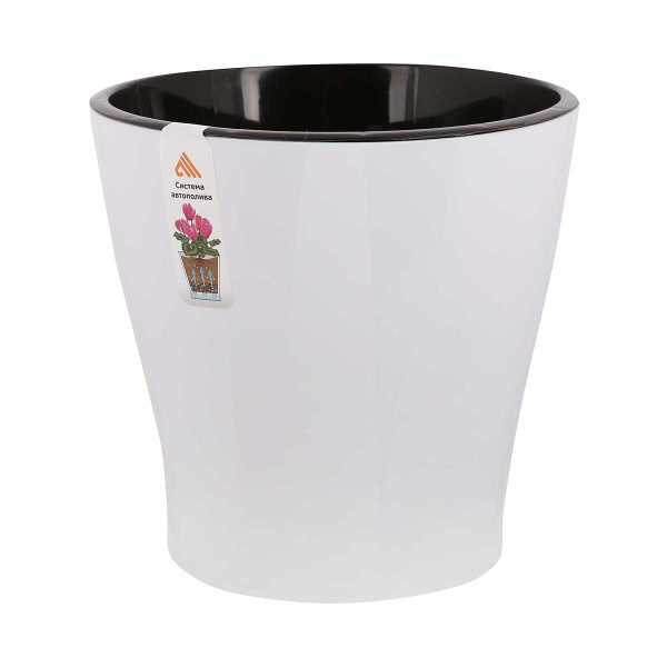 Горшок ЛЕЯ БЕЛ 3,6л двойной БШ7929 (20) 