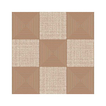 Клеенка 140*20 ДЕКОРАМА 242В (плитка, корич.) ТУРЦИЯ