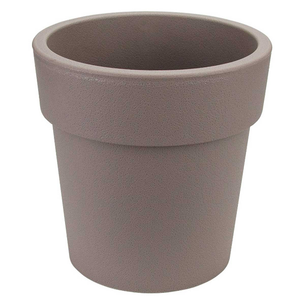 Кашпо ТУБУС 250 мм 5 л французcкий серый М3166 х8 