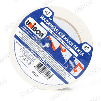Скотч КЛ малярный 48 х 40 UNIBOB (40 м) 04380