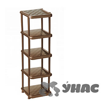 Полка в прихожую МАЛАЯ (5 секций) кор М2708 (4)